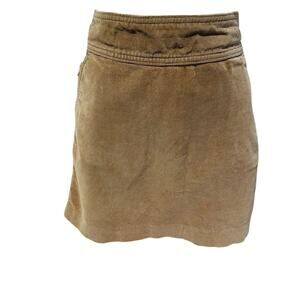 Banana Republic Tan Corduroy Skirt, Size 4